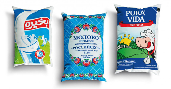 小型液體包裝機(jī)包裝樣式